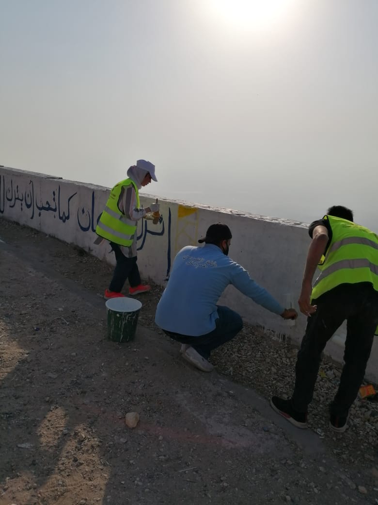  " طلتنا غير " و جدارية على مطل شارع الستين 