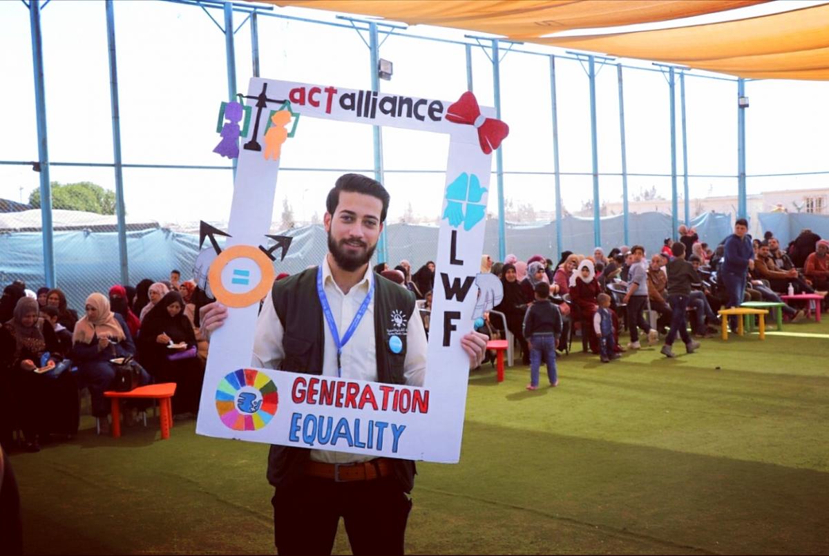 شاب سوري يطلق مشروعا رياديا للمنتجات الغذائية في مخيم الزعتري