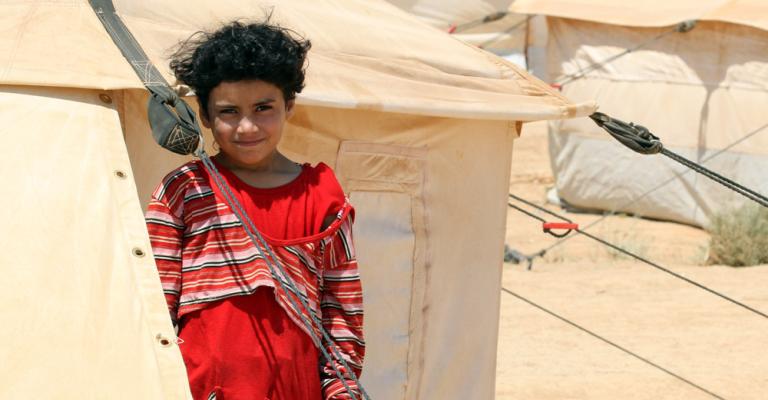 بالصور: صورة المأساة في الزعتري