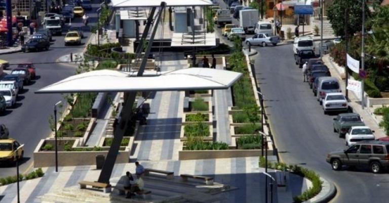 معرض للفنان العمايرة في شارع الثقاقة