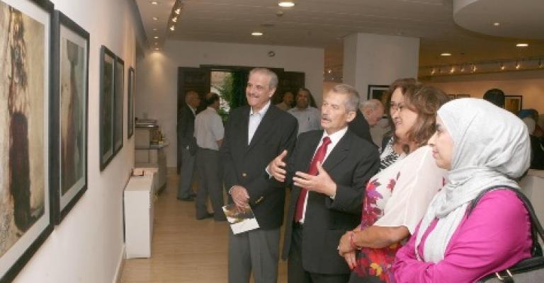 معرض للفنان أحمد السفاريني