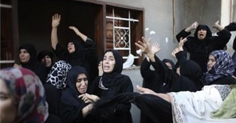 10 شهداء أطفال بمخيم الشاطئ في غزة