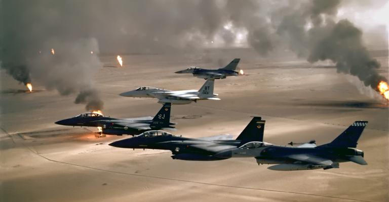 اليمن: ضربات جوية قبل ساعات من وقف إطلاق النار