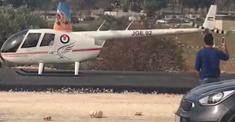 أول رحلة بالتاكسي الطائر في الأردن- فيديو