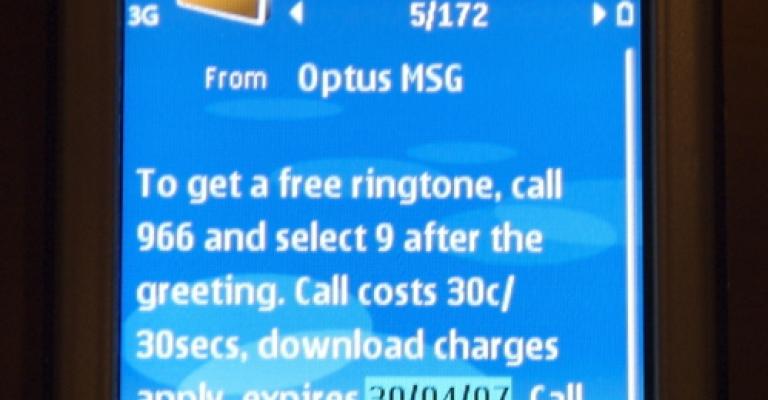 A Penny For Your SMS