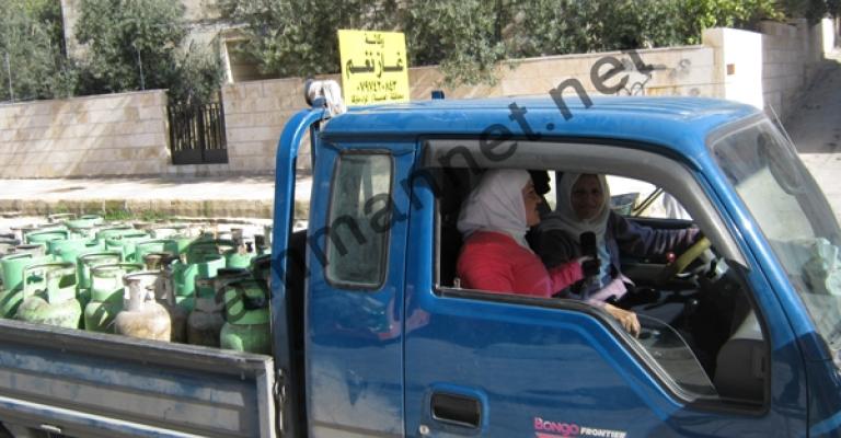 Marka sees first lady gas cylinder contributor in Jordan Marka sees first lady gas cylinder contributor in Jordan