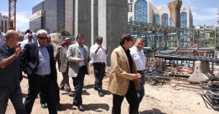 مشروع تقاطع الشميساني يسير بوتيرة متسارعة