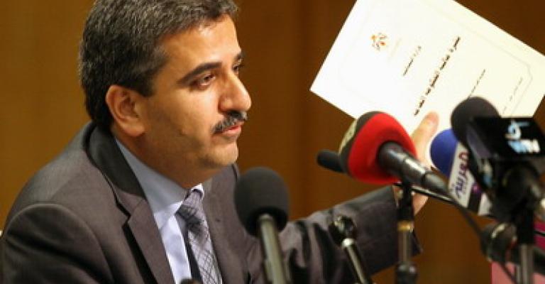 حفرة في احد شوارع عمان وراء سر عرجة أبو حمور