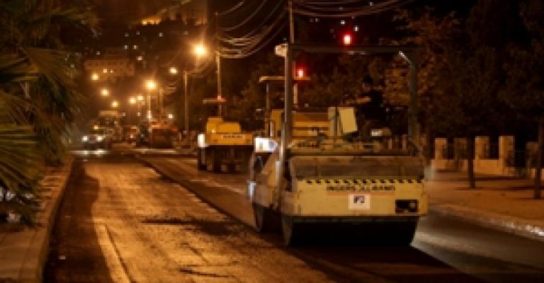 الأمانة تنجز تعبيد 330 الف متر مربع بكلفة 2 مليون دينار