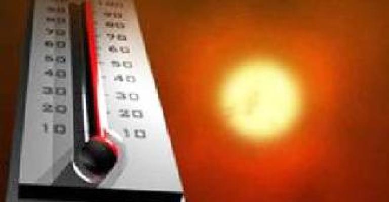 درجات الحرارة إلى مزيد من الارتفاع