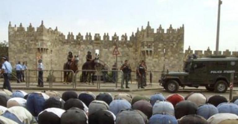 تشديد أمني إسرائيلي حول الأقصى في أول جمعة من رمضان