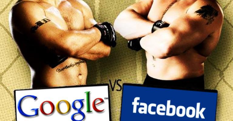 معركة بين جوجل وفيس بوك معركة بين جوجل وفيس بوك