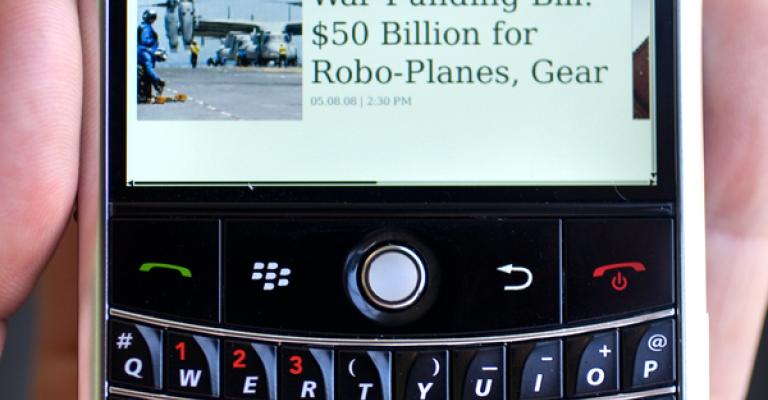 إستطلاع : بلاك بيري لا يهدد الأمن الوطني للدولة