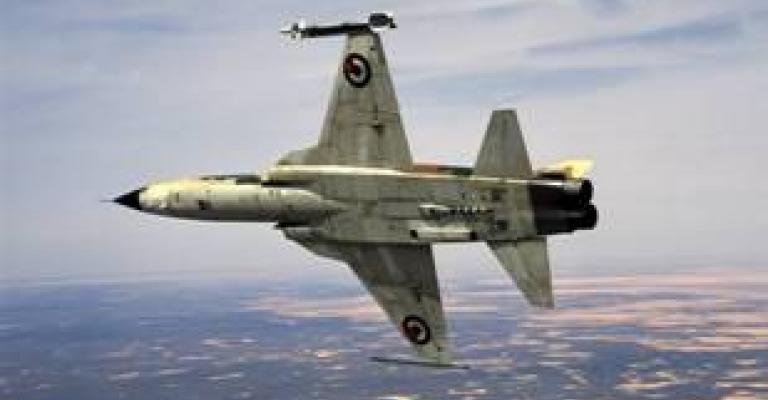 Air Force plane crashes during training