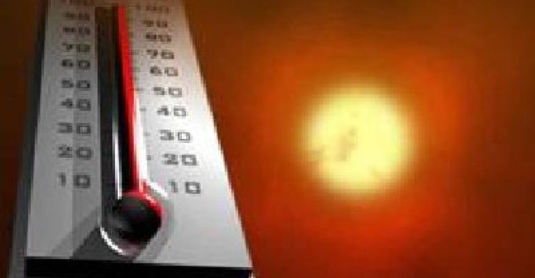 ارتفاع على درجات الحرارة حتى الأحد