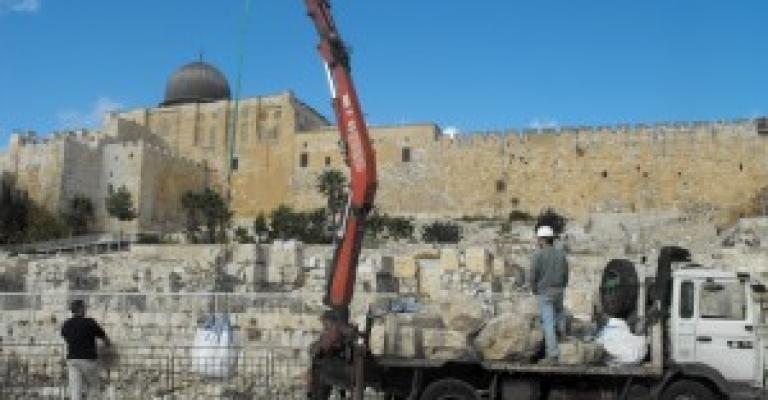 تقرير:تصعيد إسرائيلي بالحفريات في محيط الأقصى 