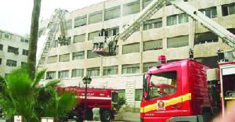 حريق غاز في روضة أطفال بمحافظة مأدبا