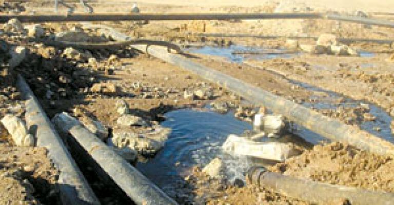 إنشاء شبكة للصرف الصحي في عرجان لحماية المصادر المائية من التلوث