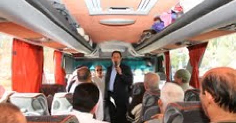 بعثة حج الامانة تغادر الى الديار المقدسة