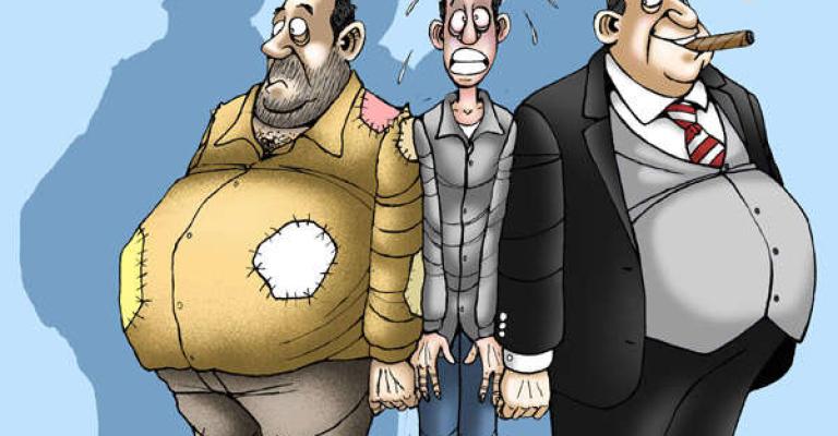 مواطنو الطبقة الوسطى يتخوفون من هبوطهم إلى الفقر