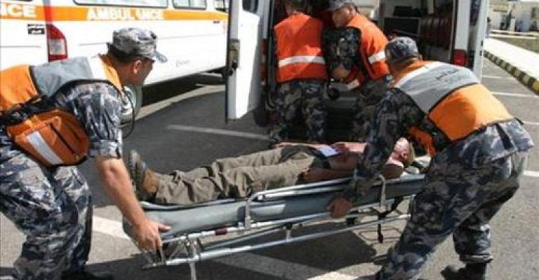  اصابة 3 بتسمم غذائي وإصابة 6 أشخاص اثر حريق منزل