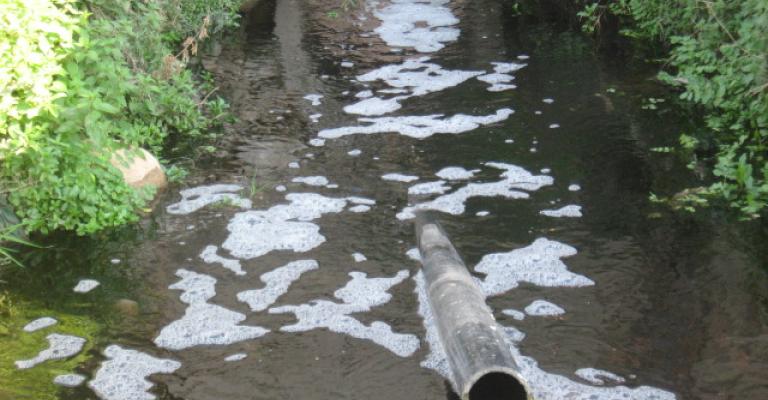  تلوث ينابيع عجلون سببه معاصر الزيتون