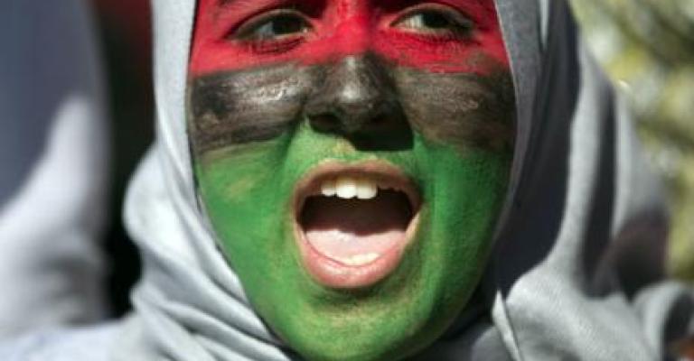 اعتصام أمام السفارة الليبية وسوري يعتصم وحيدا أمام سفارة بلاده اعتصام أمام السفارة الليبية وسوري يعتصم وحيدا أمام سفارة بلاده