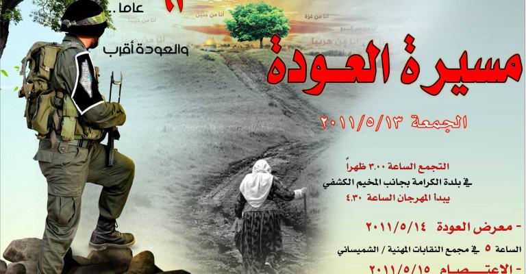 150 جهة أردنية تشارك في مسيرة العودة