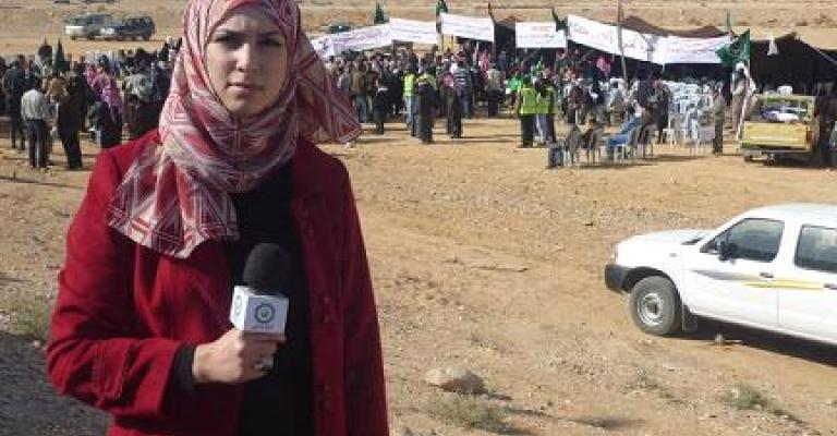 " حماية وحرية الصحفيين" يدين الاعتداء على مراسلة ومصور تلفزيون القدس