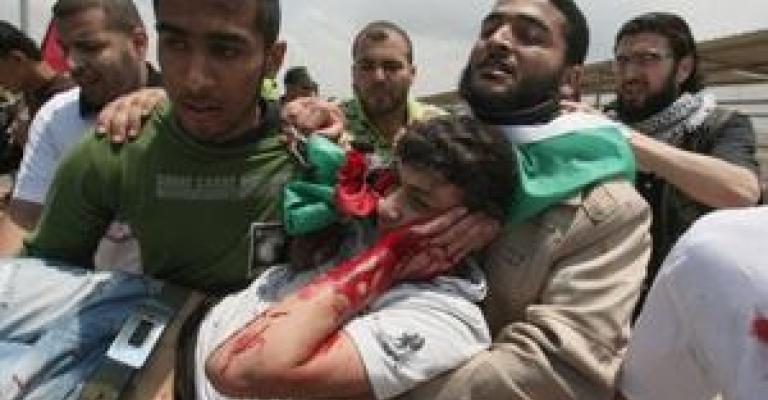 اللاجئون صوب فلسطين في الذكرى الـ 63 للنكبة