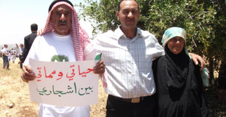 برقش بالصور... حياتي ومماتي بين أشجاري