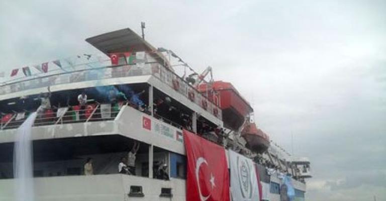 السلطات التركية تمنع السفينة العربية من دخول مياهها للتوجه إلى غزة
