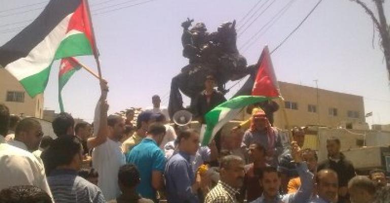 الكرك والطفيلة تخرجان في “جمعة الوفاء” لإصلاح النظام وغياب معان 