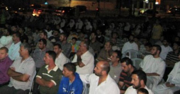 خيمة رمضانية لتنسيقية الحراكات في الزرقاء للمطالبة بالإصلاح خيمة رمضانية لتنسيقية الحراكات في الزرقاء للمطالبة بالإصلاح