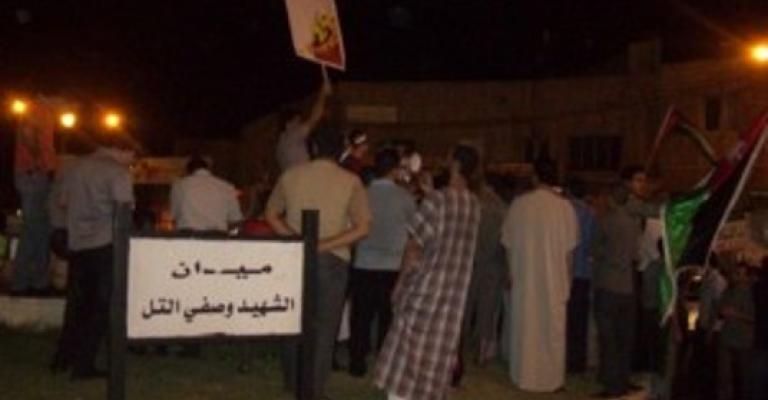 معتصمو اربد: يا كركي يا ابن عمي.. أفديك بروحي ودمي