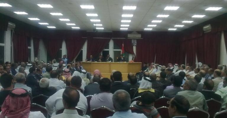 الكرك تلتف حول الحراك الشبابي والاصلاحي 