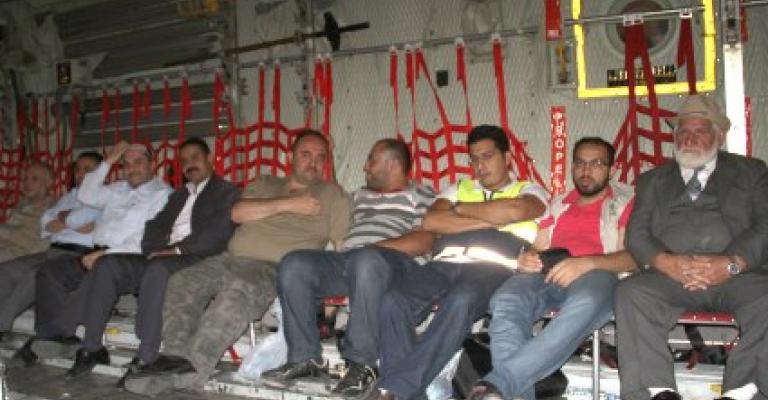 عودة متطوعين تقطعت بهم السبل في الصومال عودة متطوعين تقطعت بهم السبل في الصومال