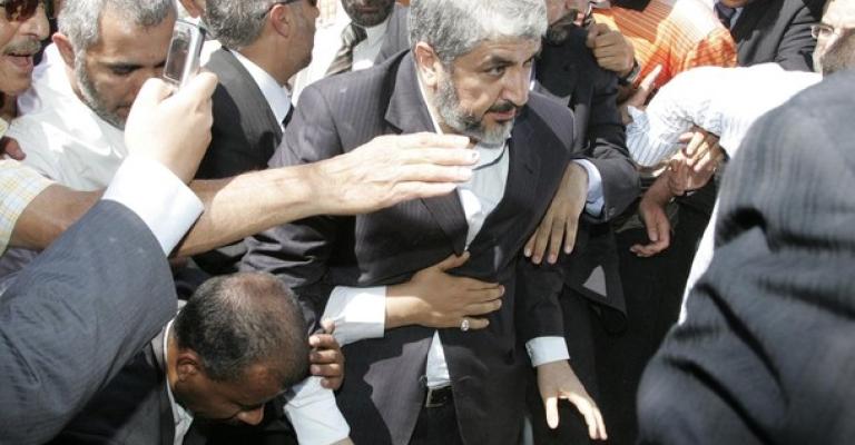 خالد مشعل في الأردن لزيارة والدته