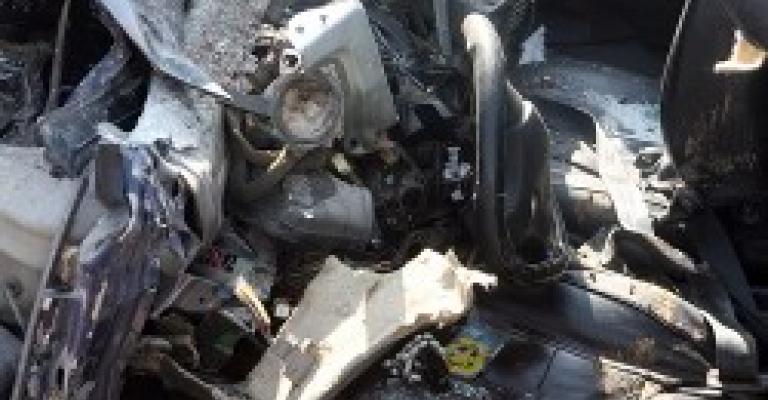 العدسية: وفاة شخص اثر حادث تدهور تريلا