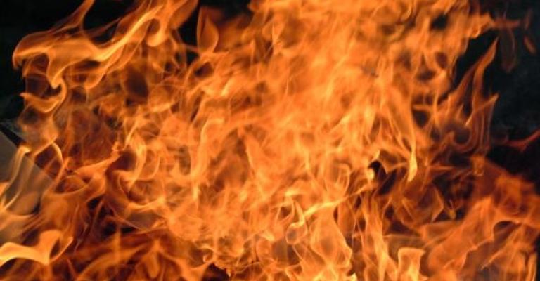 إخماد حريق بمركز أحداث معان إخماد حريق بمركز أحداث معان