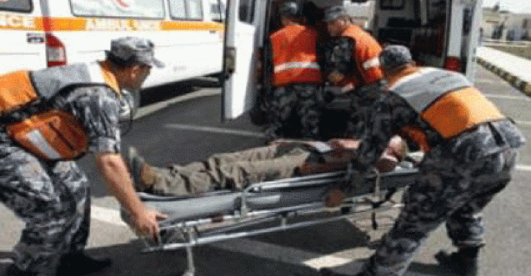 62 إصابة في 93 حادثا خلال الـ 24 ساعة الماضية 62 إصابة في 93 حادثا خلال الـ 24 ساعة الماضية