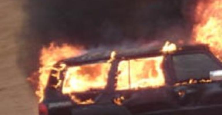 5 وفيات احتراقا إثر حادث تصادم بالمفرق