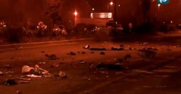 الرمثا: هجوم على مديرية الشرطة والدرك يستخدم الغاز لتفريق المحتجين