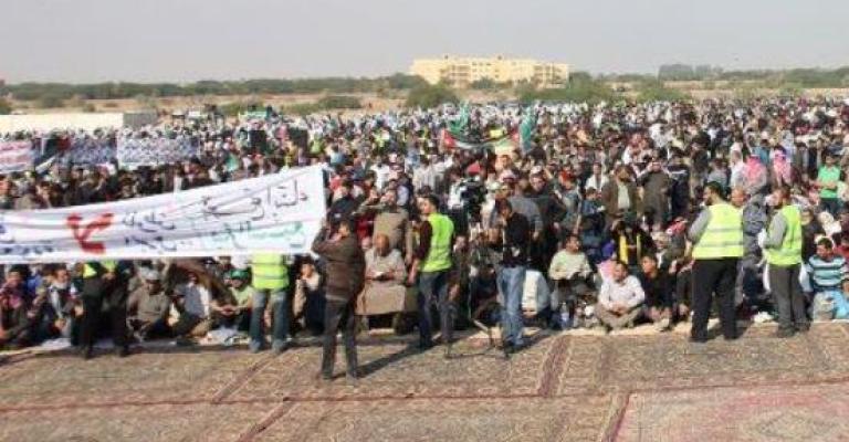 الآلاف من مختلف المحافظات يشاركون في "مليونية القدس"