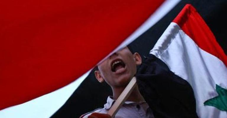 اعتصام أمام السفارة السورية رفضا للعقوبات