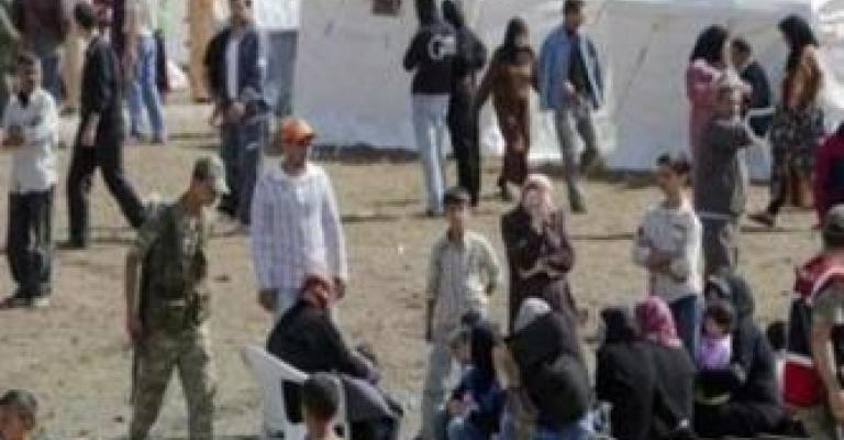 قافلة مساعدات للاجئين السوريين في الرمثا