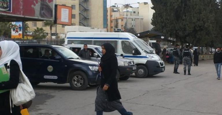 صور.. الأردنية: مشاجرة طلابية على خلفية الانتخابات