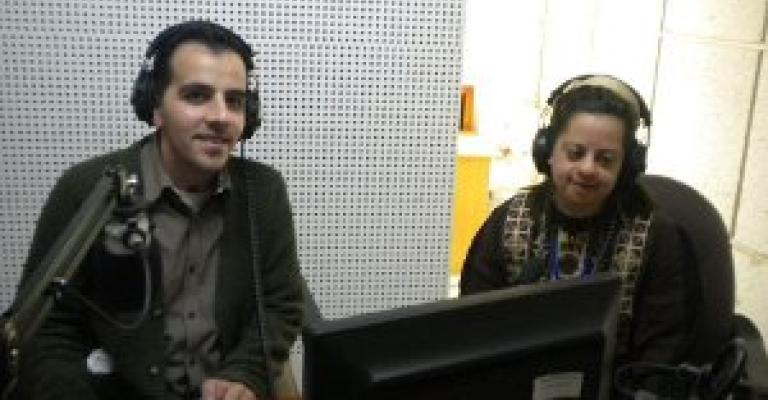 لباب البنى فتاة متلازمة داون.. مشروع مذيعة لباب البنى فتاة متلازمة داون.. مشروع مذيعة