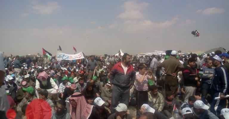 الآلاف يشاركون بمسيرة القدس