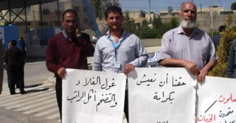 استمرار إضراب العاملين في الانروا بعد فشل لقاء مع الإدارة